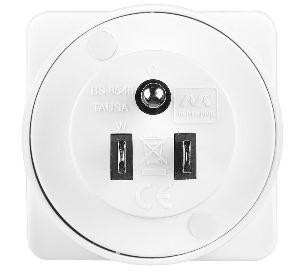 MASTERPLUG TAUSA-MP UK to US Travel Adapter image number 3 of 4