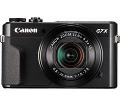 CANON PowerShot G7X Mark II High Performance Compact Camera - Black