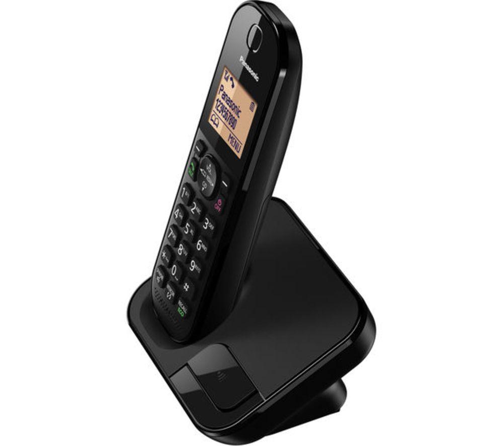 PANASONIC KX-TGC410EB Cordless Phone - Black image number 2 of 3