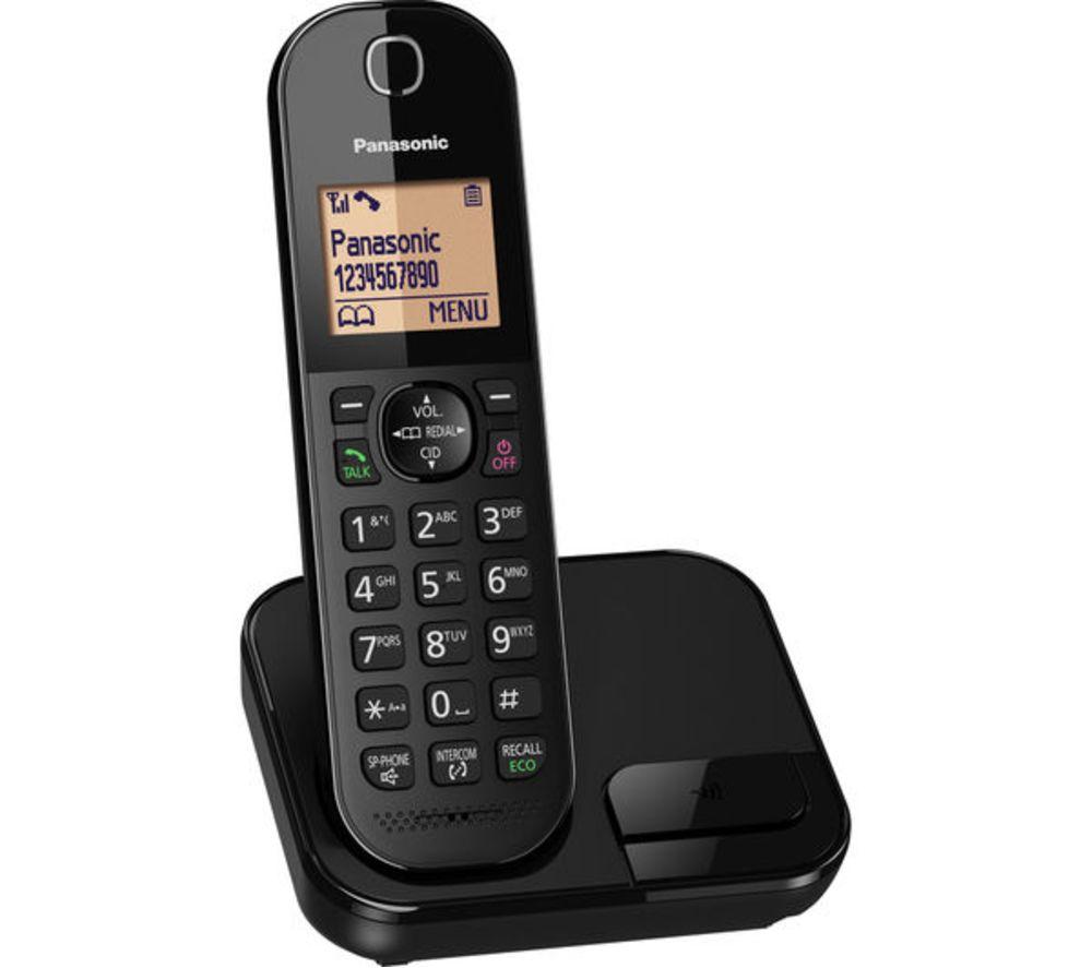 PANASONIC KX-TGC410EB Cordless Phone - Black image number 3 of 3