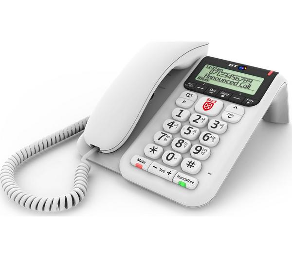 BT Décor 2600 Corded Phone with Answering Machine image number 2