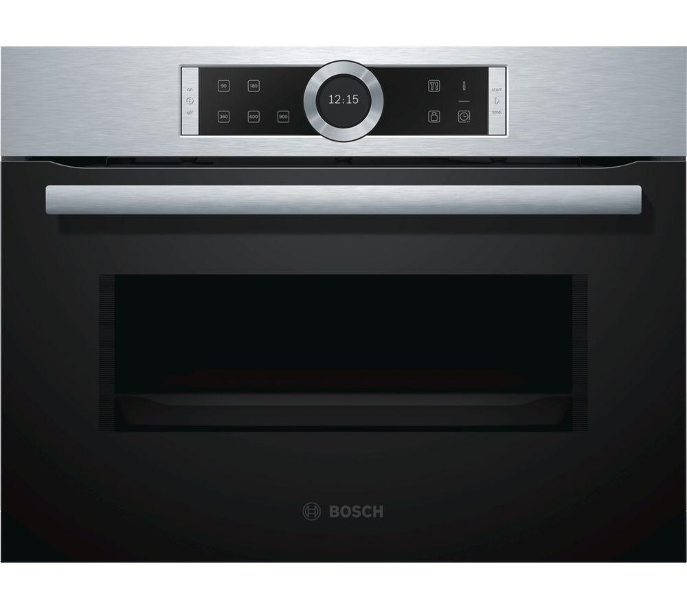 Buy BOSCH Serie 8 CFA634GS1B Solo Microwave Stainless Steel Currys