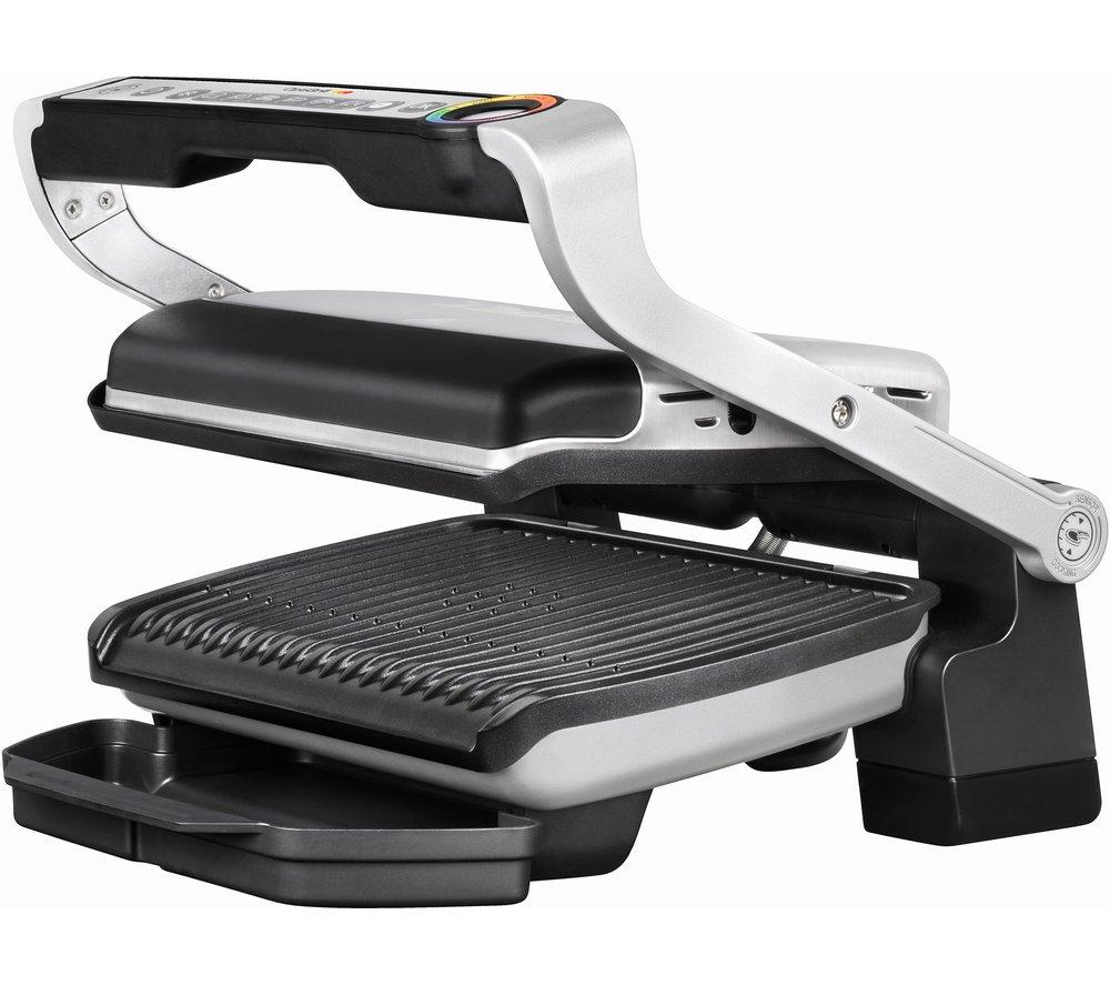 Tefal GC713D40 Optigrill+ Stainless Steel Intelligent Health Grill