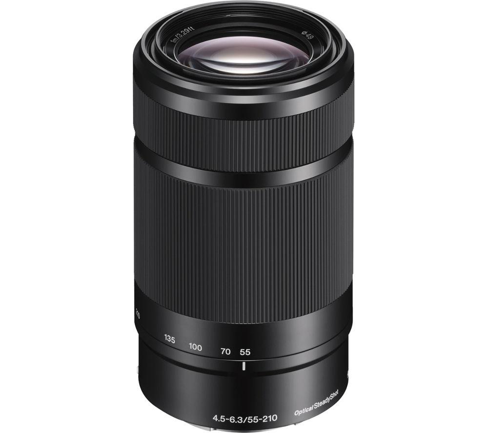 SONY E 55-210 mm f/4.5-6.3 OSS Telephoto Zoom Lens