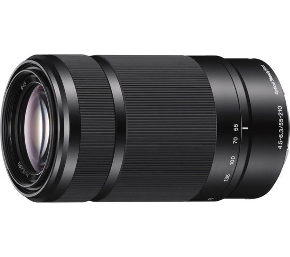 SONY E 55-210 mm f/4.5-6.3 OSS Telephoto Zoom Lens image number 3 of 13