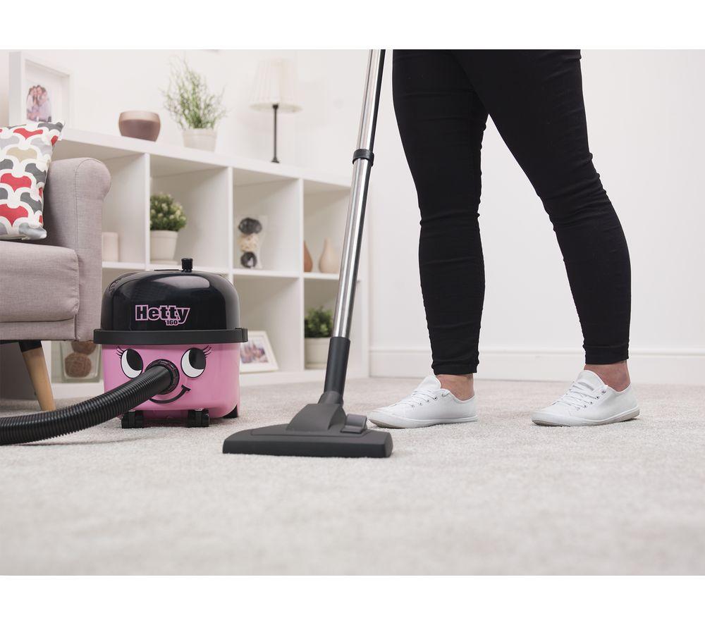 NUMATIC Hetty HET.160-11 Cylinder Bagged Vacuum Cleaner &ndash; Pink image number 6 of 17