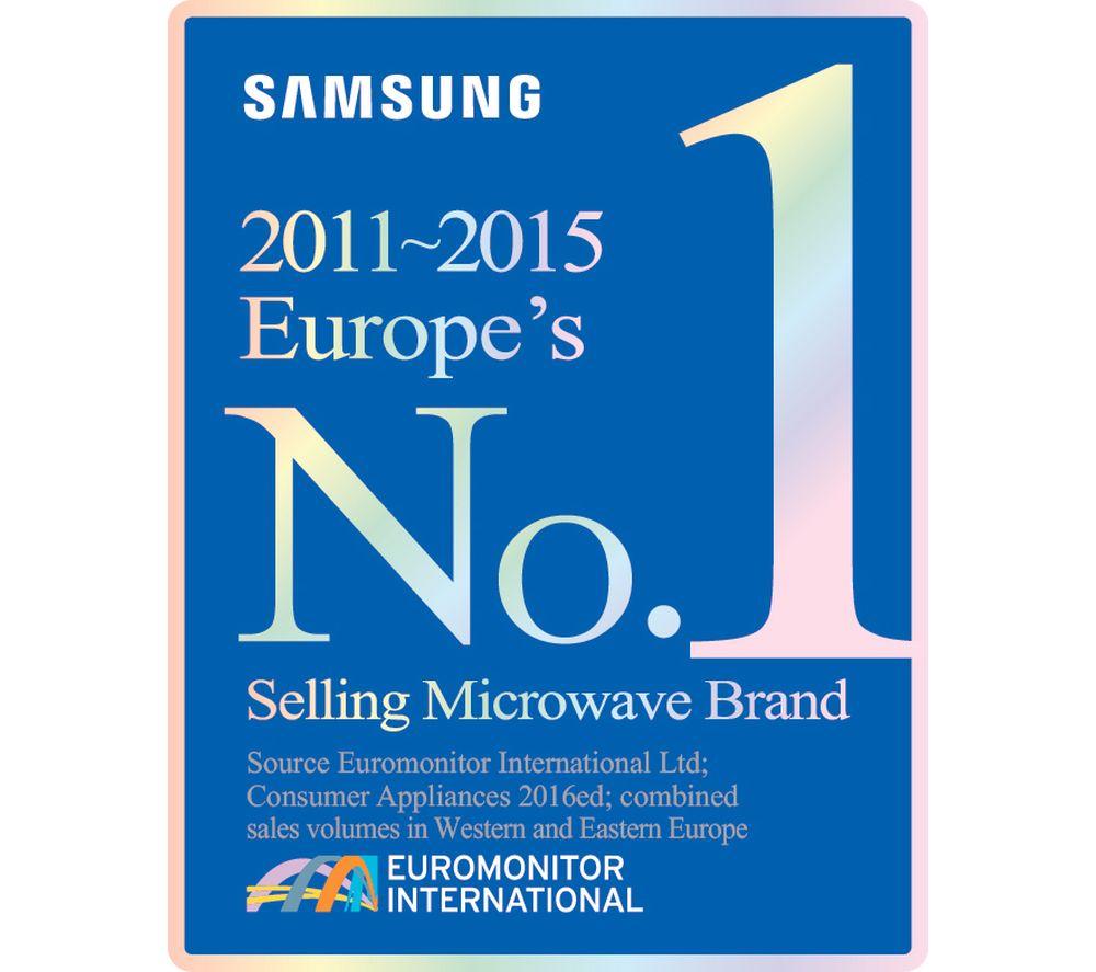 DEMO** Samsung Mikrowelle mit Grill MW3500, 23L, 800W, MG23K3505AK, Schwarz  - SECOMP AG