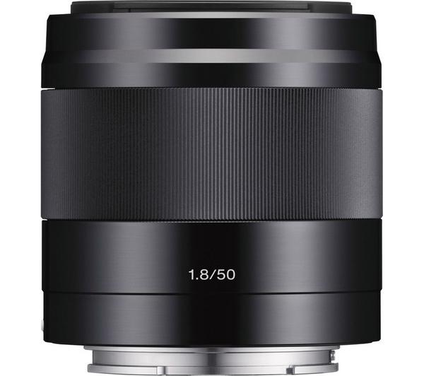 SONY E 50 mm f/1.8 OSS Standard Prime Lens - Black image number 1