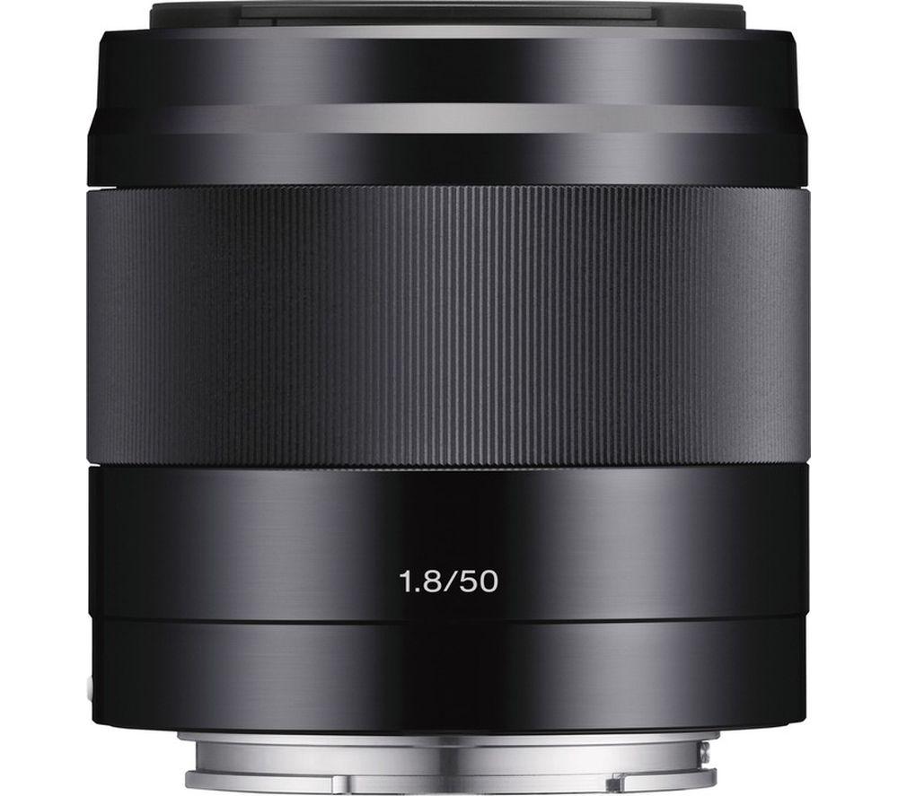 SONY E 50 mm f/1.8 OSS Standard Prime Lens - Black image number 2 of 8