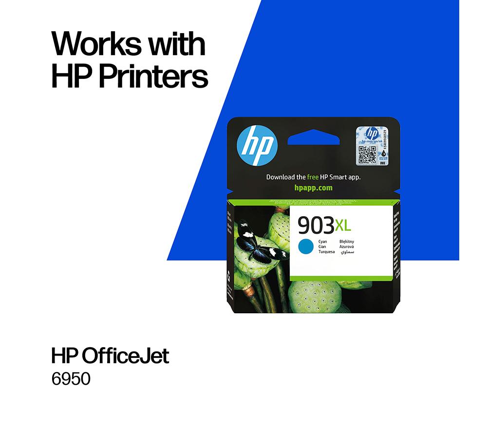 HP 903XL Original Cyan Ink Cartridge image number 2 of 14