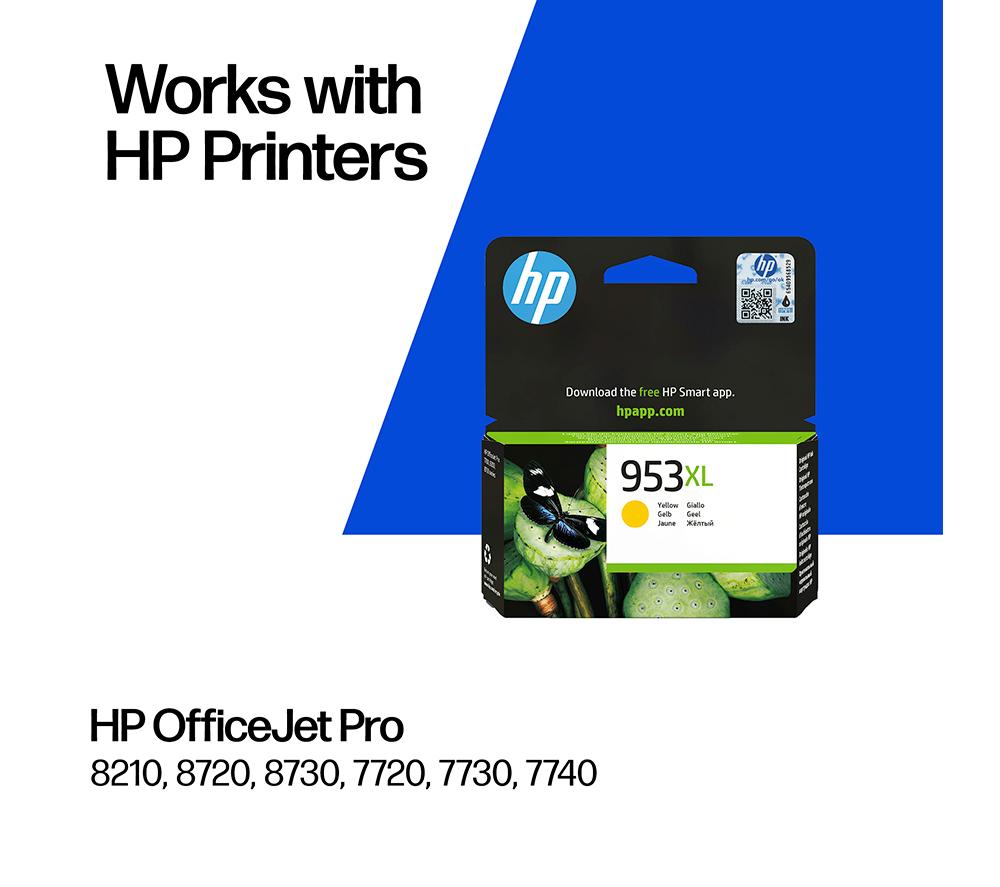 HP 953XL Original Yellow Ink Cartridge image number 2 of 14