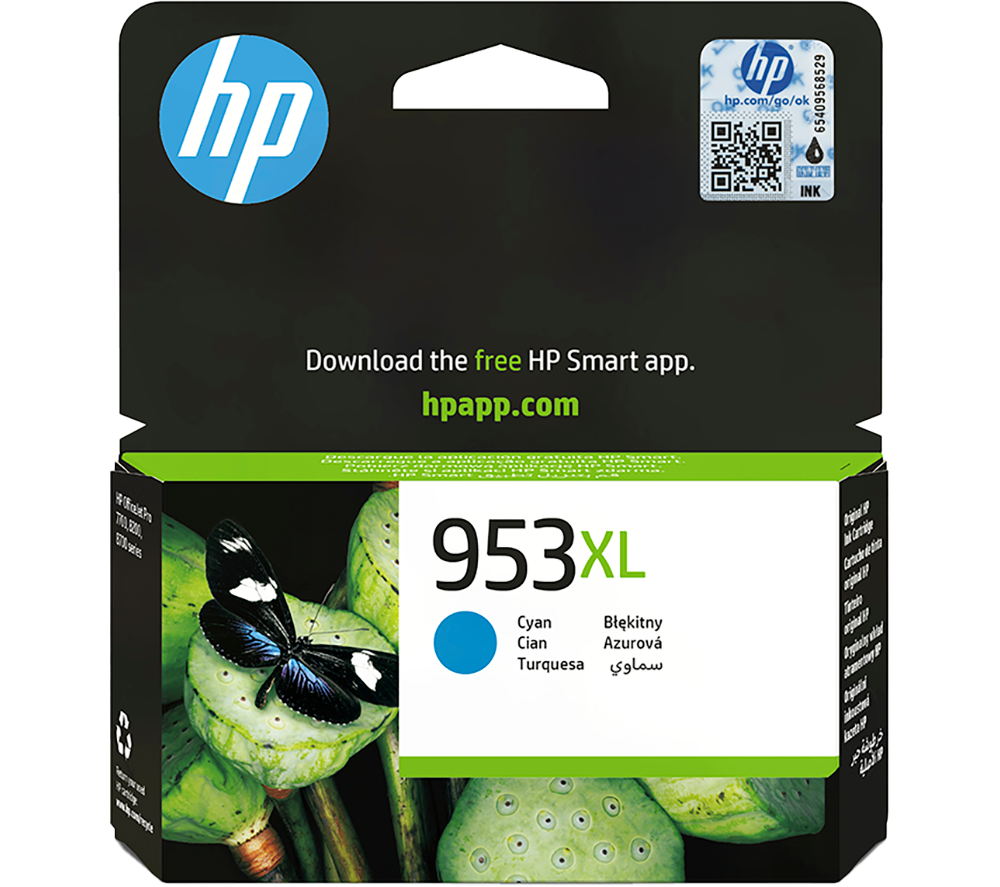 Buy HP 953XL Original Cyan Ink Cartridge