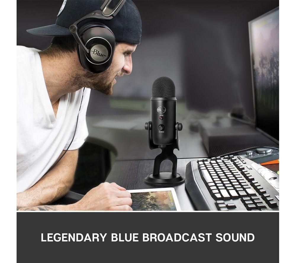YETI USB Streaming Microphone - Blackout image number 3 of 20