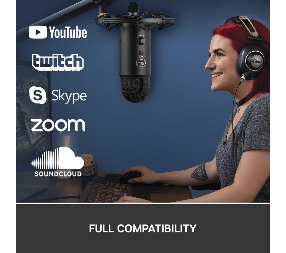YETI USB Streaming Microphone - Blackout image number 6 of 20