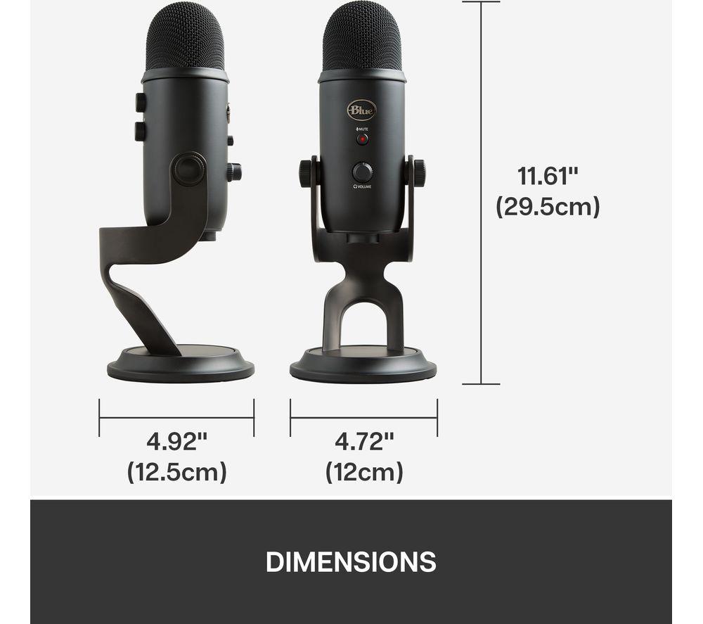 YETI USB Streaming Microphone - Blackout image number 12 of 20