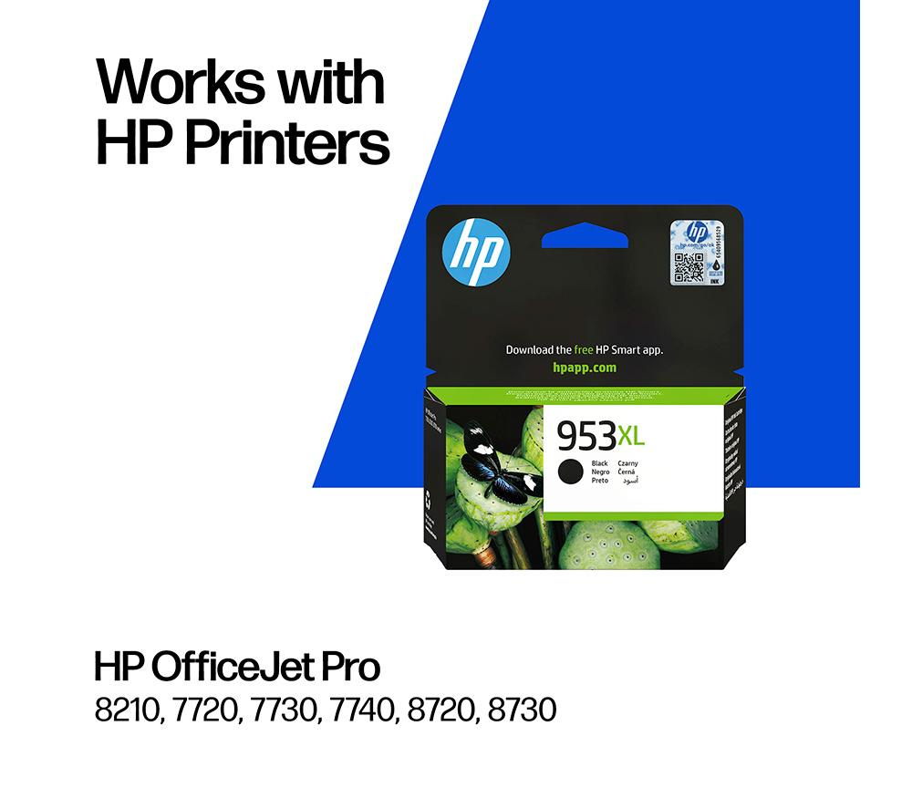 HP 953XL Original Black Ink Cartridge image number 2 of 14
