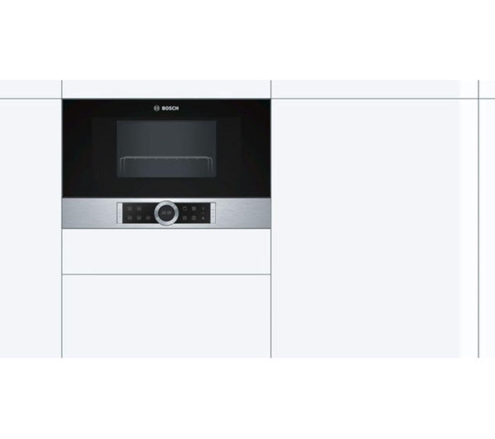Buy BOSCH Serie 8 BEL634GS1B Builtin Microwave with Grill Stainless