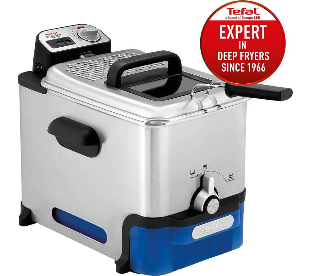 TEFAL Oleoclean Pro FR804040 Deep Fryer - Stainless Steel image number 3 of 16