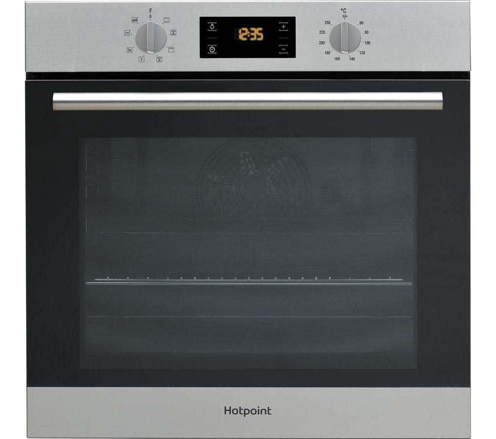 HOTPOINT Class 2 Multiflow SA2 544 C IX Electric Single Oven - Stainless Steel, Stainless Steel