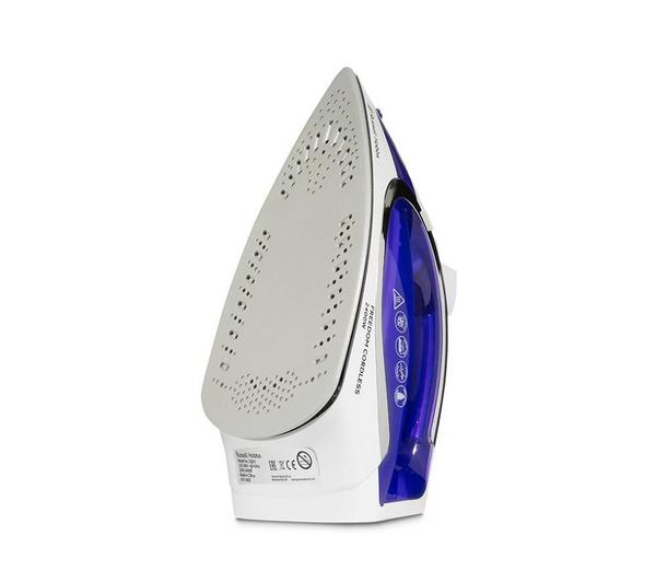 RUSSELL HOBBS Freedom 23300 Cordless Steam Iron - Purple & White image number 5