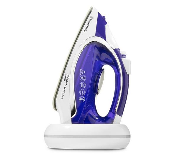 RUSSELL HOBBS Freedom 23300 Cordless Steam Iron - Purple & White image number 6