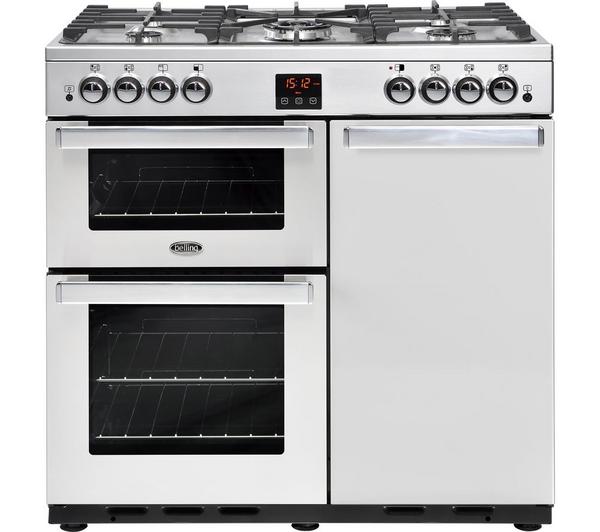 BELLING Gourmet 90G Professional Gas Range Cooker - Stainless Steel image number 0