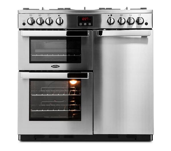 BELLING Gourmet 90G Professional Gas Range Cooker - Stainless Steel image number 7