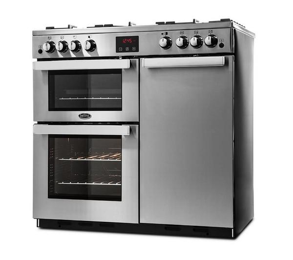 BELLING Gourmet 90G Professional Gas Range Cooker - Stainless Steel image number 9