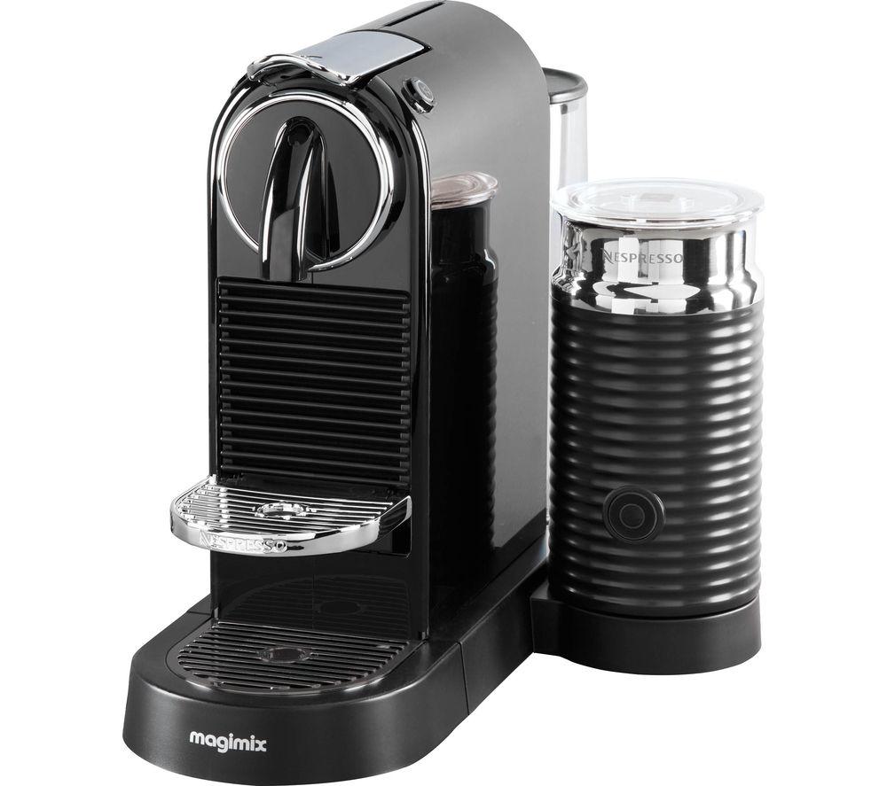 Buy NESPRESSO by CitiZ & Milk Coffee Machine - Black | Currys