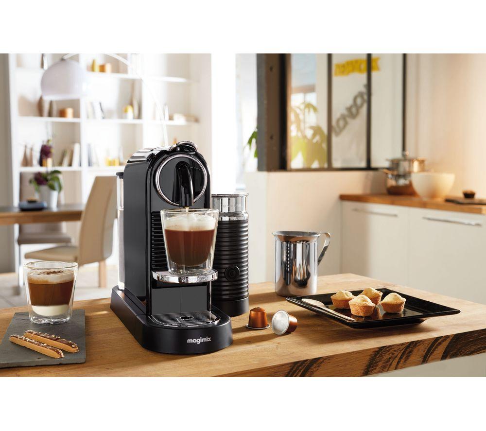 Buy NESPRESSO by Magimix CitiZ Milk Coffee Machine Black Currys