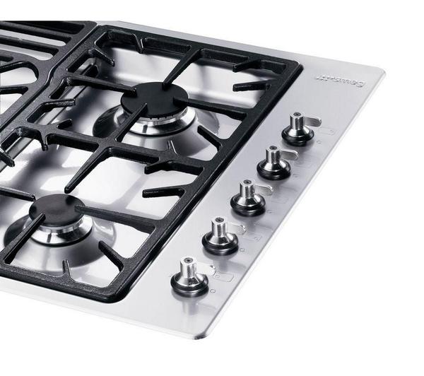 SMEG Classic PGF95-4 Gas Hob - Stainless Steel image number 4