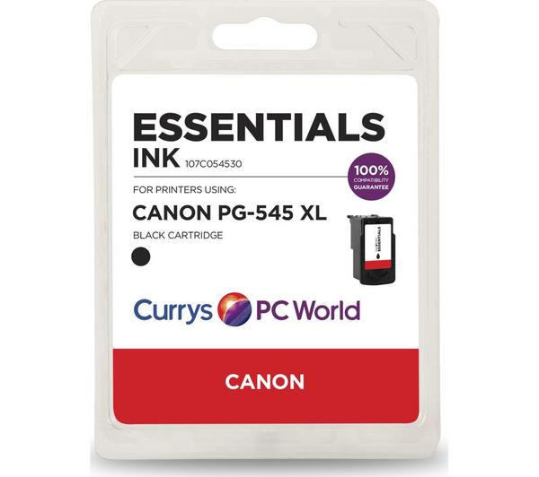 ESSENTIALS PG-545XL Black Canon Ink Cartridge image number 0