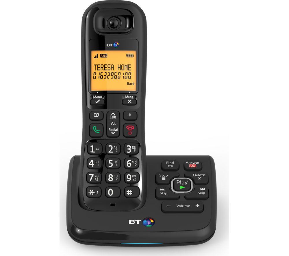 Buy Bt Xd56 Cordless Phone With Answering Machine Currys