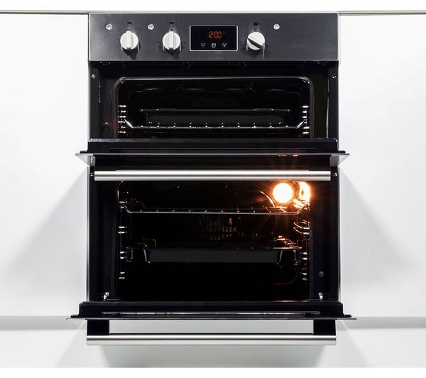 HOTPOINT Class 4 DU4 541 IX Electric Built-under Double Oven - Black & Stainless Steel image number 5