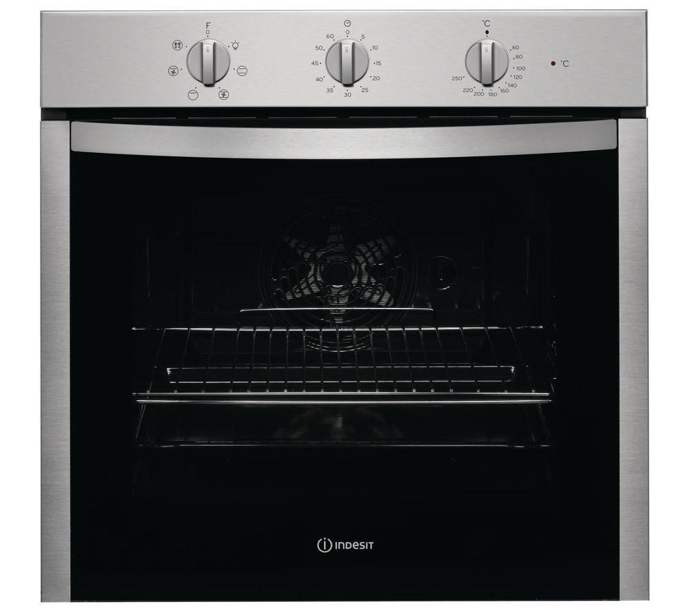 Buy INDESIT Click Clean DFW 5530 IX Electric Oven Stainless