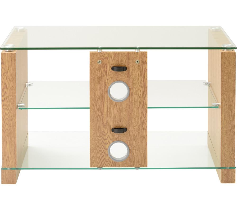 TTAP Elegance 800 mm TV Stand for up to 40" TVs - Oak image number 2 of 7