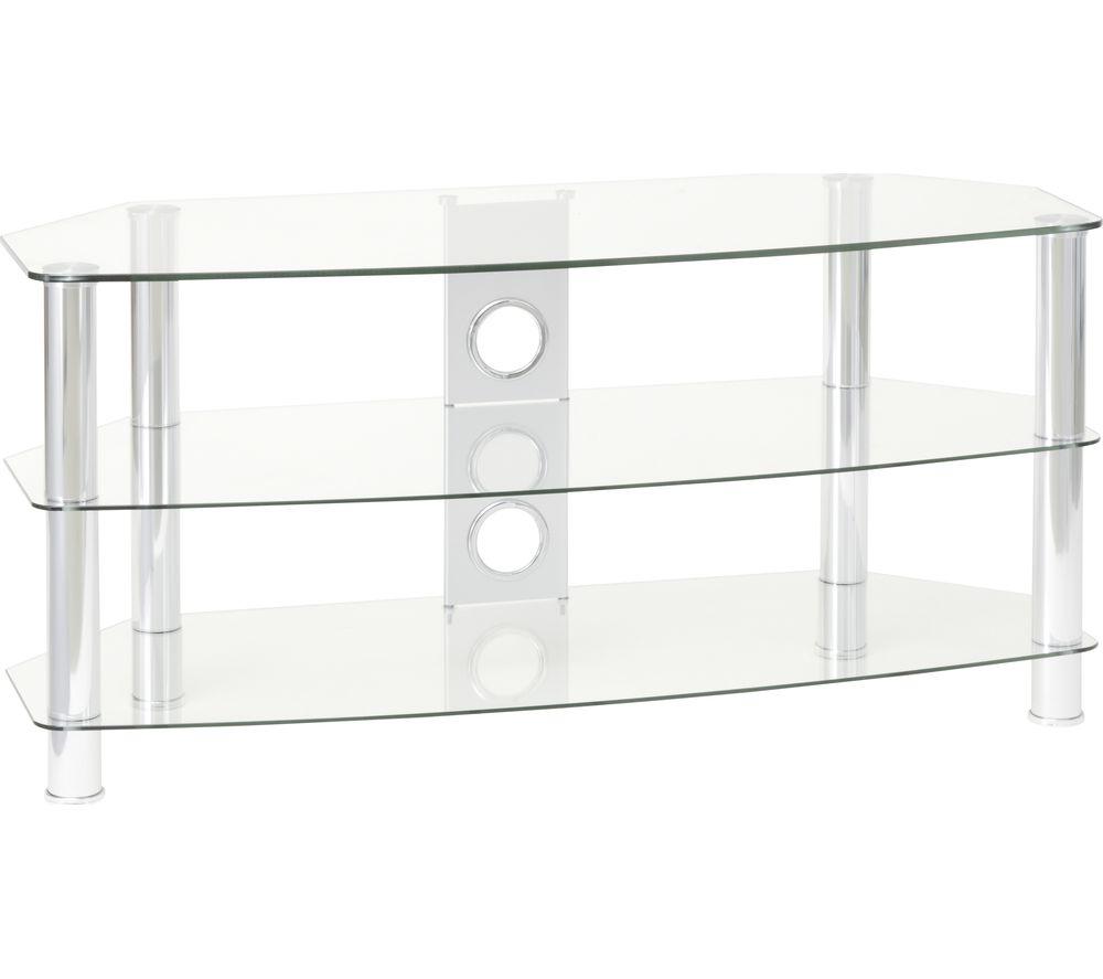 TTAP Vantage 800 mm TV Stand for up to 40" TVs - Chrome image number 3 of 7