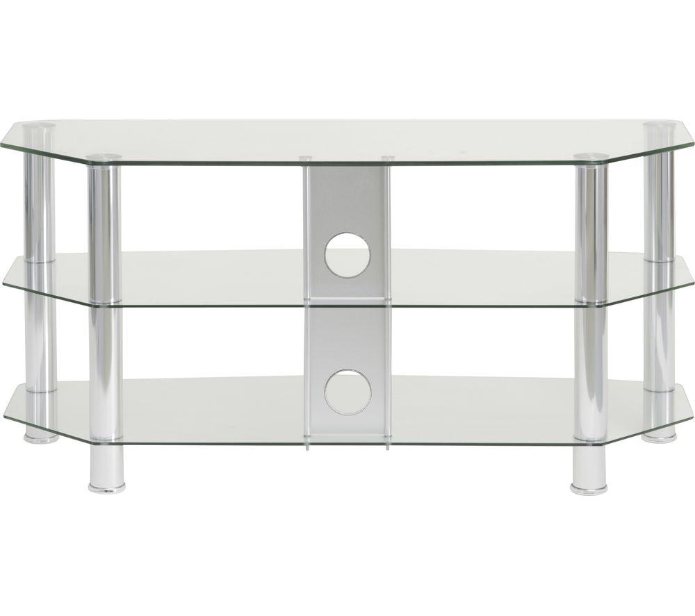 TTAP Vantage 800 mm TV Stand for up to 40" TVs - Chrome image number 5 of 7