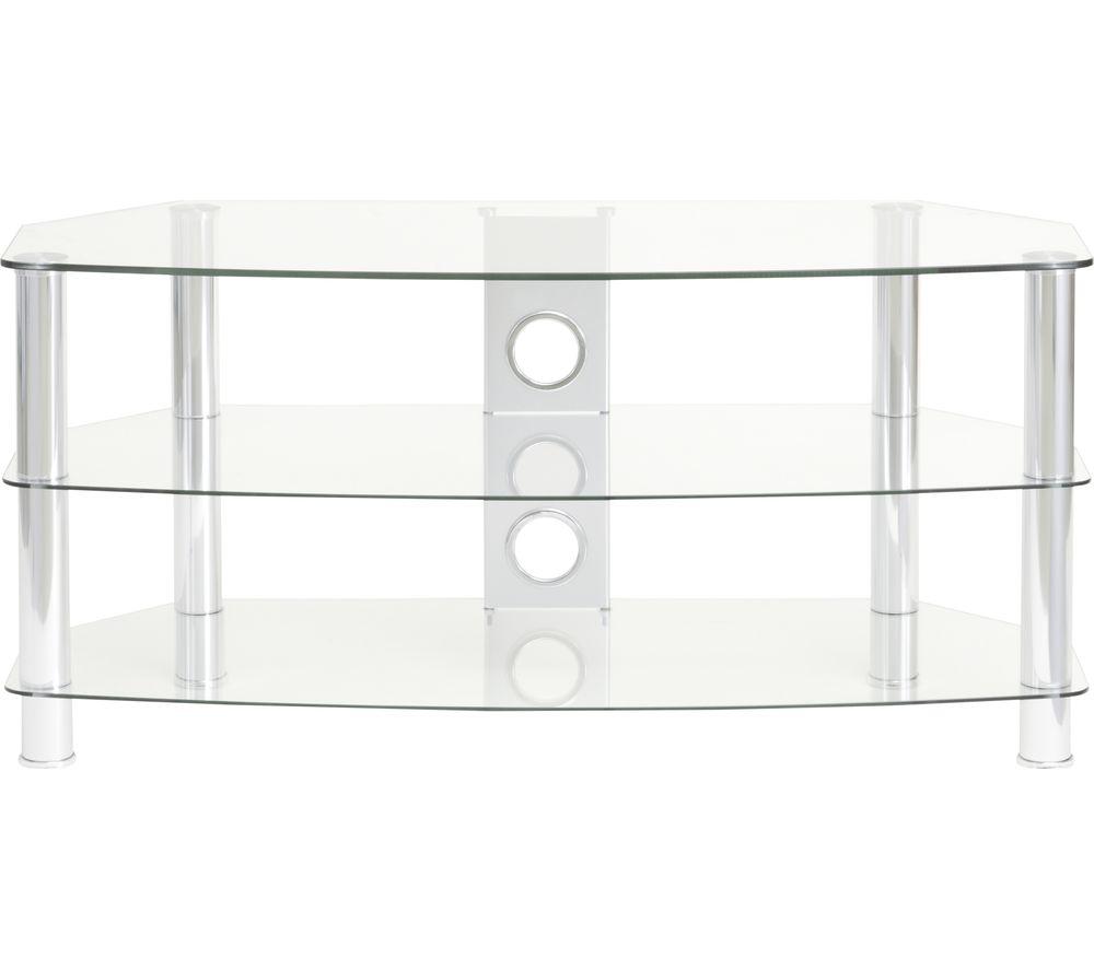 TTAP Vantage 800 mm TV Stand for up to 40" TVs - Chrome image number 7 of 7