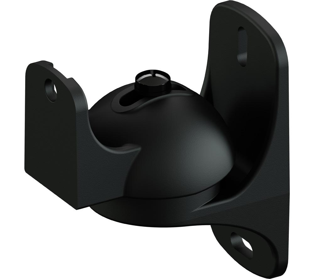 Avf EAK50B Wall Mount Tilt & Swivel Speaker Brackets, Black