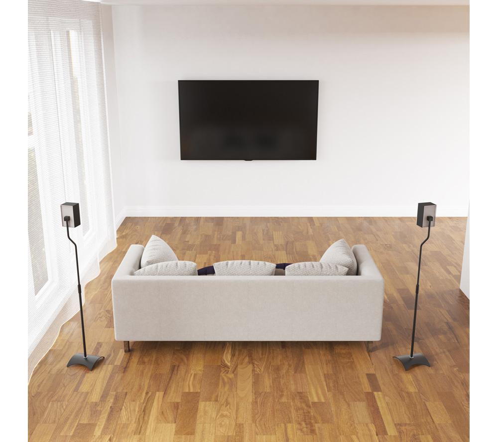 AVF EAK80B Floorstand Tilt & Swivel Speaker Brackets image number 3 of 9