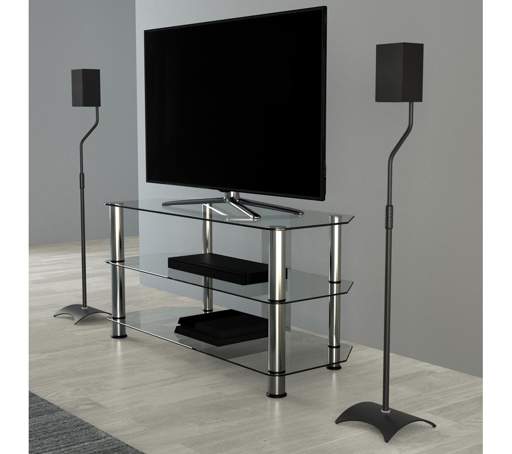 AVF EAK80B Floorstand Tilt & Swivel Speaker Brackets image number 6 of 9