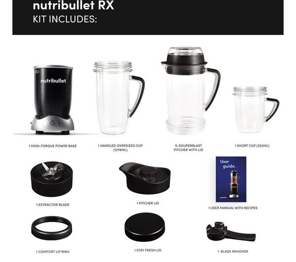 NUTRIBULLET RX Blender - Black image number 7