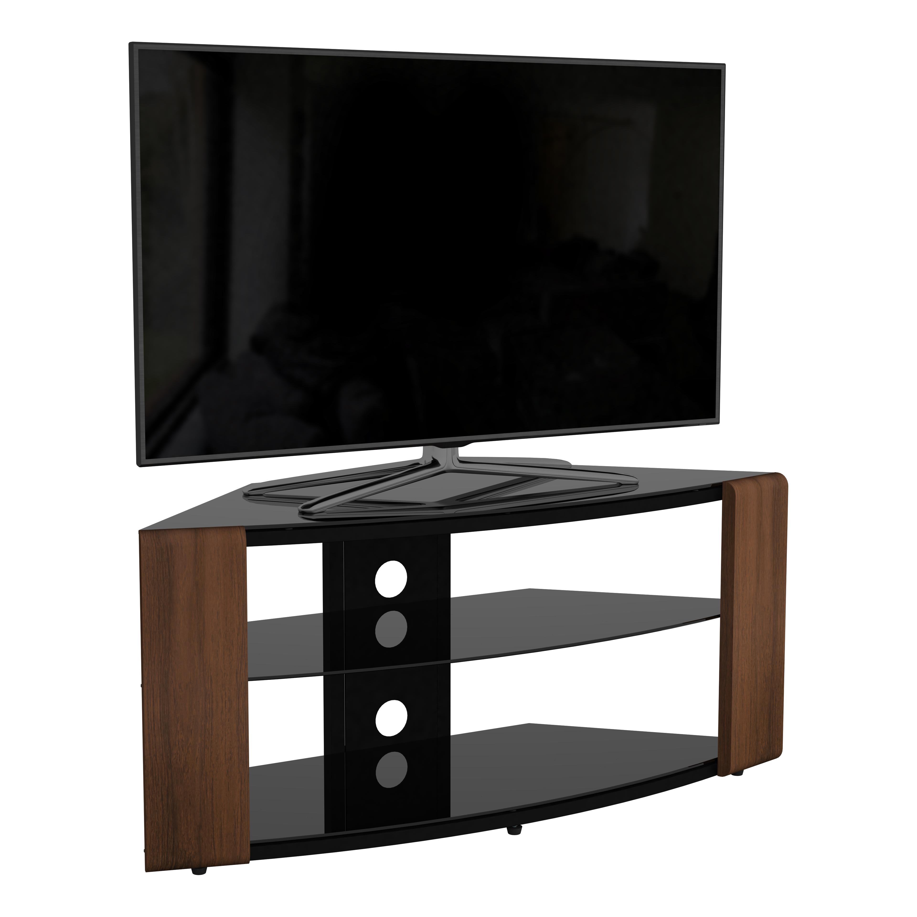 AVF Como FS1174COW 1174 mm TV Stand for up to 55" TVs - Walnut image number 3 of 5