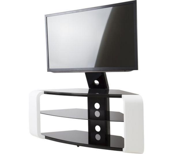 AVF Como FSL1174COGW TV Stand with Bracket - White image number 1