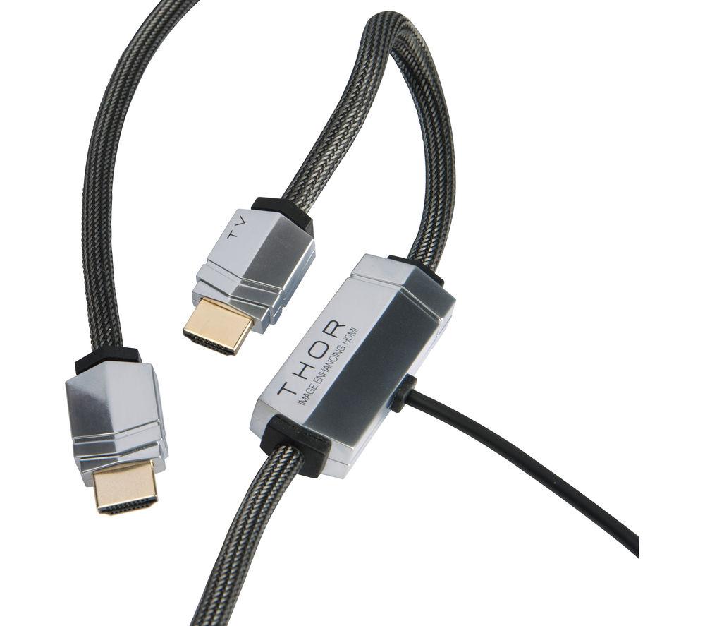 Philex Thor High Speed HDMI Cable with Ethernet - 2 m, Black