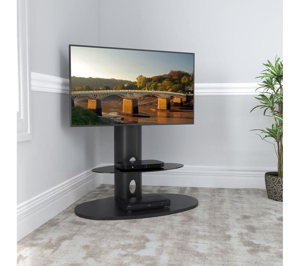 AVF Chepstow FSL930CHEB 930 mm TV Stand with Bracket for up to 65" TVs - Black image number 3 of 10