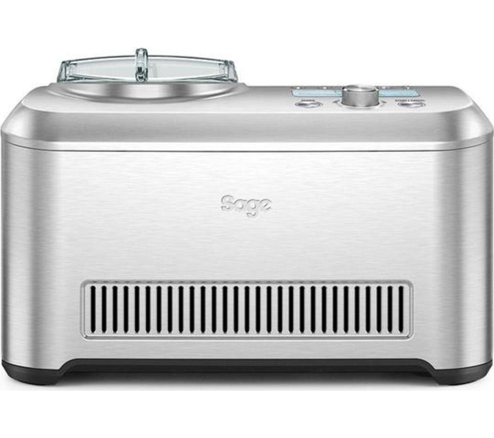 SAGE Smart Scoop Ice Cream Machine - Silver