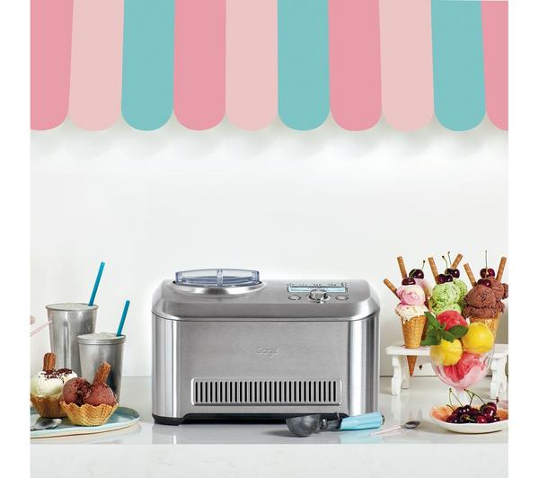 SAGE Smart Scoop Ice Cream Machine - Silver image number 1