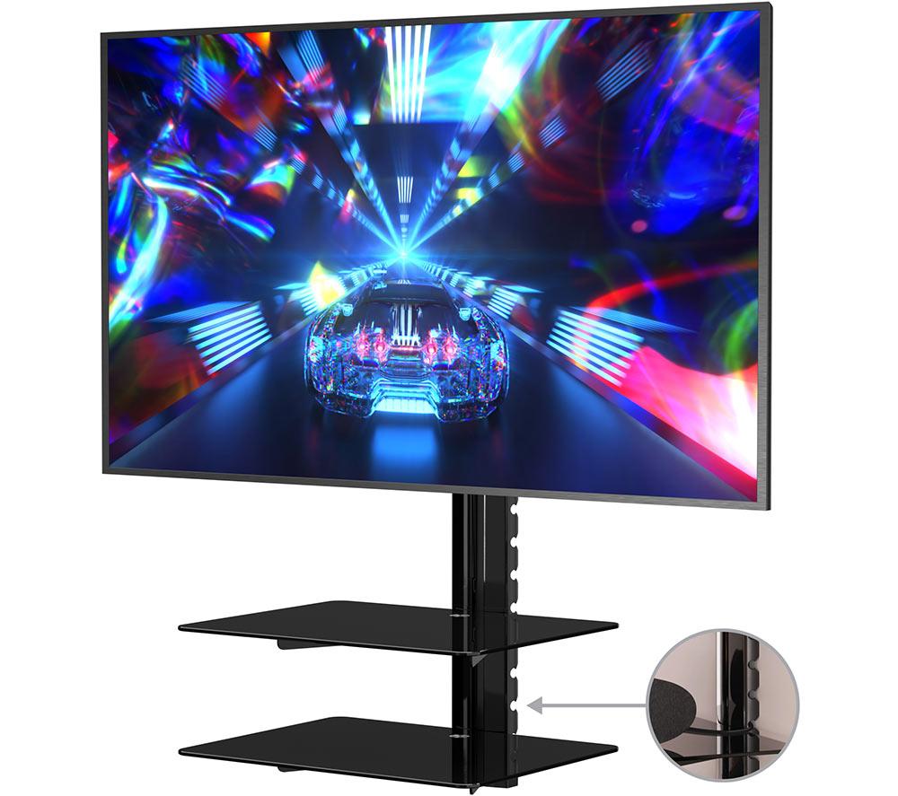 AVF ESL422B 430 mm TV Bracket with AV Shelving for up to 47" TVs - Black image number 4 of 9